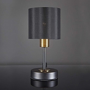 Настольная лампа Escada Denver 1109/1 цвет плафона/подвески Черный, Золото, цвет арматуры Золото, Черный-3