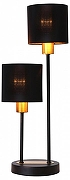 Настольная лампа Escada Denver 1109/2 цвет плафона/подвески Черный, Золото, цвет арматуры Золото, Черный