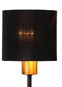 Настольная лампа Escada Denver 1109/2 цвет плафона/подвески Черный, Золото, цвет арматуры Золото, Черный-1