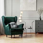 Торшер Escada Denver 1109/4 Chrome/Beige цвет плафона/подвески Бежевый, цвет арматуры Хром-6