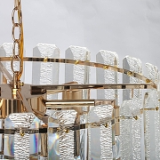 Подвесной светильник De City Бриз 41 111015807 цвет плафона/подвески Прозрачный, цвет арматуры Золото-9