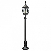 Ландшафтный светильник Feron 8110 11106 цвет плафона/подвески Прозрачный, цвет арматуры Черный