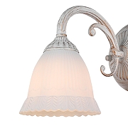 Бра Escada Versailles 1114/1A White цвет плафона/подвески Белый, цвет арматуры Белый-3