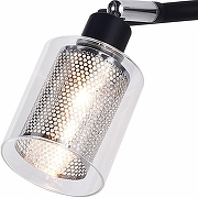 Спот Escada Valerie 1115/2A цвет плафона/подвески Прозрачный, Хром, цвет арматуры Черный-1