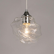 Подвесной светильник De City Соло 63 112011501 цвет плафона/подвески Прозрачный, цвет арматуры Хром-2