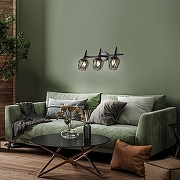 Спот Escada Gale 1120/3A цвет плафона/подвески Черный, цвет арматуры Черный-4