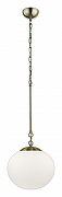 Подвесной светильник Simple Story 1123 1123-1PL цвет плафона/подвески Белый, цвет арматуры Бронза-1