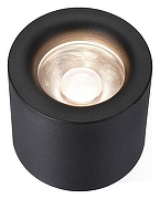 Накладной светильник iLedex Metrica 113-12W-D100-3000K-24DG-BK цвет плафона/подвески Черный, цвет арматуры Черный-1