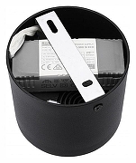 Накладной светильник iLedex Metrica 113-12W-D100-4000K-24DG-BK цвет плафона/подвески Черный, цвет арматуры Черный-3