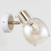 Спот Escada Phantom 1137/1A цвет плафона/подвески Оранжевый, цвет арматуры Белый, Золото-1