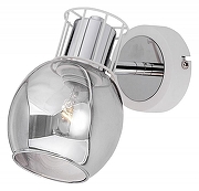 Спот Escada Phantom 1137/1A Chrome цвет плафона/подвески Дымчатый, цвет арматуры Белый, Хром-1