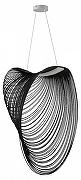 Подвесной светильник Divinare Carved 1140/06 SP-16 цвет плафона/подвески Черный, цвет арматуры Белый-1