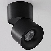 Накладной светильник iLedex Metrica 115-12W-D70-4K-55DG-BK цвет плафона/подвески Прозрачный, цвет арматуры Черный