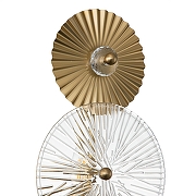 Накладной светильник Indigo Miele 12021/A/1W Brass цвет плафона/подвески Латунь, Прозрачный, цвет арматуры Латунь-2