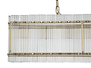 Подвесной светильник Indigo Venera 12024/6PL Brass цвет плафона/подвески Прозрачный, цвет арматуры Бронза-3