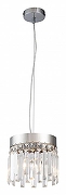 Подвесной светильник Indigo Lacrima 12026/1P Chrome цвет плафона/подвески Прозрачный, цвет арматуры Хром-2