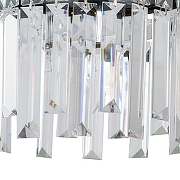 Подвесной светильник Indigo Lacrima 12026/1P Chrome цвет плафона/подвески Прозрачный, цвет арматуры Хром-3