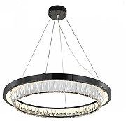 Подвесной светильник Indigo Riva 12045/1P Black цвет плафона/подвески Прозрачный, цвет арматуры Черный-3