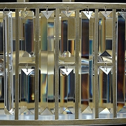 Светильник на штанге MW-Light Монарх 1 121010305 цвет плафона/подвески Золото, Прозрачный, цвет арматуры Золото-9