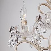 Бра Eurosvet Etna 12205/2 белый Strotskis цвет плафона/подвески Прозрачный, цвет арматуры Белый-3