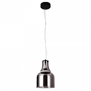 Подвесной светильник Divinare Volturn 1243/06 SP-15 цвет плафона/подвески Светло-серый, цвет арматуры Черный-1