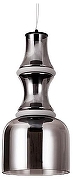 Подвесной светильник Divinare Volturn 1243/06 SP-22 цвет плафона/подвески Светло-серый, цвет арматуры Черный