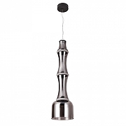 Подвесной светильник Divinare Volturn 1243/06 SP-30 цвет плафона/подвески Светло-серый, цвет арматуры Черный-1