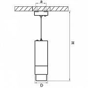 Подвесной светильник Lightstar Fuoco 130046 цвет плафона/подвески Белый, цвет арматуры Белый-2