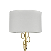 Торшер Indigo Amali 13026/1F Gold цвет плафона/подвески Слоновая кость, цвет арматуры Золото-2