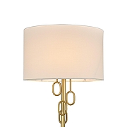 Торшер Indigo Amali 13026/1F Gold цвет плафона/подвески Слоновая кость, цвет арматуры Золото-3