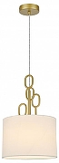 Подвесной светильник Indigo Amali 13026/1P Gold цвет плафона/подвески Слоновая кость, цвет арматуры Золото-1