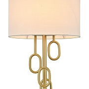 Настольная лампа Indigo Amali 13026/1T Gold цвет плафона/подвески Слоновая кость, цвет арматуры Золото-3