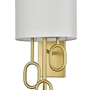 Бра Indigo Amali 13026/1W Gold цвет плафона/подвески Слоновая кость, цвет арматуры Золото-2