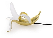 Настольная лампа Seletti Banana Lamp 13081 цвет плафона/подвески Белый, цвет арматуры Золото