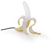 Настольная лампа Seletti Banana Lamp 13082 цвет плафона/подвески Белый, цвет арматуры Золото-3