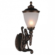 Светильник на штанге Favourite Guards 1334-1W цвет плафона/подвески Белый, цвет арматуры Коричневый