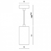 Подвесной светильник Divinare Gavroche Sotto 1359/05 SP-1 цвет плафона/подвески Серый, цвет арматуры Серый-4
