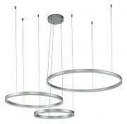 Подвесной светильник Indigo Galass 14001/3P Silver цвет плафона/подвески Серебро, цвет арматуры Серебро