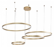 Подвесной светильник Indigo Galass 14001/4P Gold цвет плафона/подвески Золото, цвет арматуры Золото-1