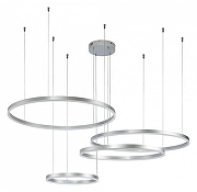 Подвесной светильник Indigo Galass 14001/4P Silver цвет плафона/подвески Серебро, цвет арматуры Серебро