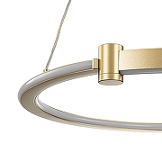 Подвесной светильник Indigo Circolato 14015/1P Gold цвет плафона/подвески Белый, Золото, цвет арматуры Золото-4