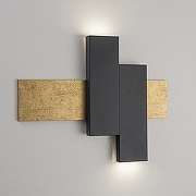 Накладной светильник Indigo Avanzato 14023/2W Gold stone цвет плафона/подвески Черный, цвет арматуры Золото-2