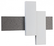 Накладной светильник Indigo Avanzato 14023/2W Silver stone цвет плафона/подвески Белый, цвет арматуры Серебро