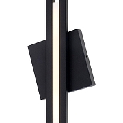 Накладной светильник Indigo Unione 14031/A/1W Black цвет плафона/подвески Белый, Черный, цвет арматуры Черный-1