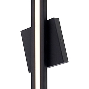 Накладной светильник Indigo Unione 14031/B/1W Black цвет плафона/подвески Белый, Черный, цвет арматуры Черный-1