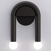 Бра Imperiumloft Kett1l01 140787-26 цвет плафона/подвески Белый, цвет арматуры Черный