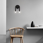 Бра Imperiumloft Kett1l01 140787-26 цвет плафона/подвески Белый, цвет арматуры Черный-1