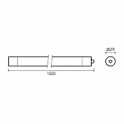Модульный светильник Gauss COMPACT 143424236 цвет плафона/подвески Опал, цвет арматуры Белый-4