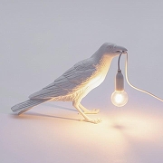 Птица световая Seletti Bird Lamp 14732 цвет Белый-1