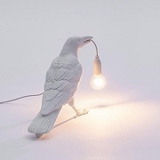 Птица световая Seletti Bird Lamp 14732 цвет Белый-4